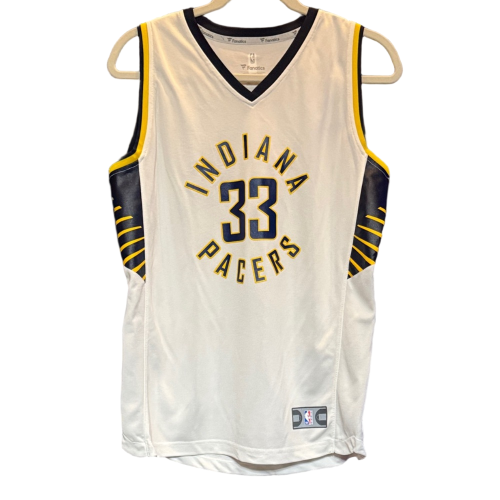 Fanatics NBA Indiana Pacers White and Navy Jersey #33 Myles Turner